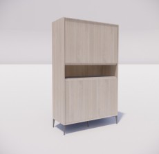 板式家具_025_室内设计模型