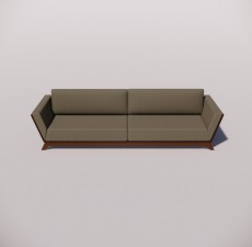 沙发_029_室内设计模型