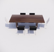 餐桌_006_室内设计模型