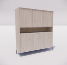 板式家具_030_室内设计模型