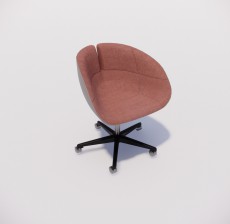 办公椅_002_室内设计模型