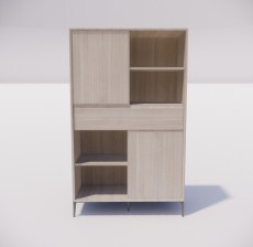 板式家具_026_室内设计模型