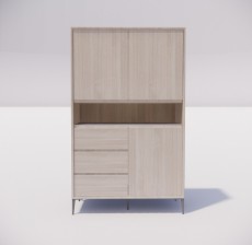 板式家具_027_室内设计模型