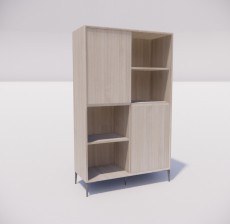 板式家具_021_室内设计模型