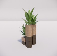 植物_005_室内设计模型