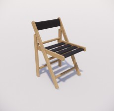 躺椅_009_室内设计模型