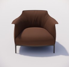 沙发椅_011_室内设计模型
