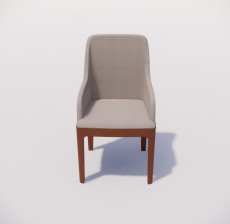 椅子_007_室内设计模型