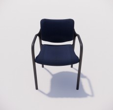 扶手椅_005_室内设计模型