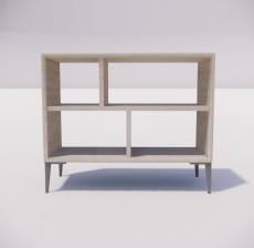 板式家具_034_室内设计模型