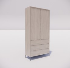 板式家具_008_室内设计模型