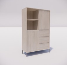 板式家具_022_室内设计模型