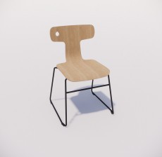 办公椅_004_室内设计模型
