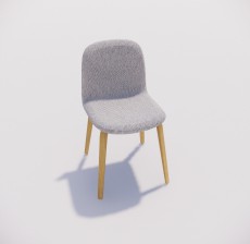 沙发椅_020_室内设计模型