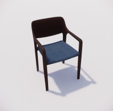 扶手椅_033_室内设计模型