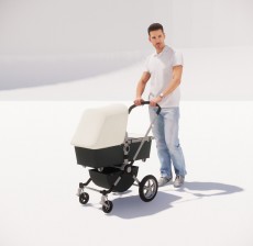 推婴儿车的男人_109_室内设计模型