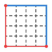 绘制网格 / 等跨轴网 / 平面网格 / DrawGrid